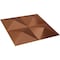 Ekena Millwork 11 7/8in. W x 11 7/8in. H Tirana EnduraWall Decorative 3D Wall Panel Covers 0.98 Sq. Ft. WP12X12TIBCO - alternate 6